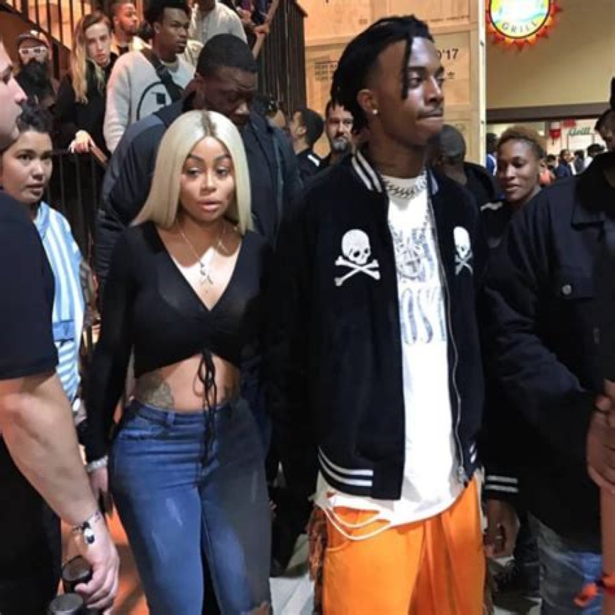 Blac Chyna Hanging Out With Playboi Carti