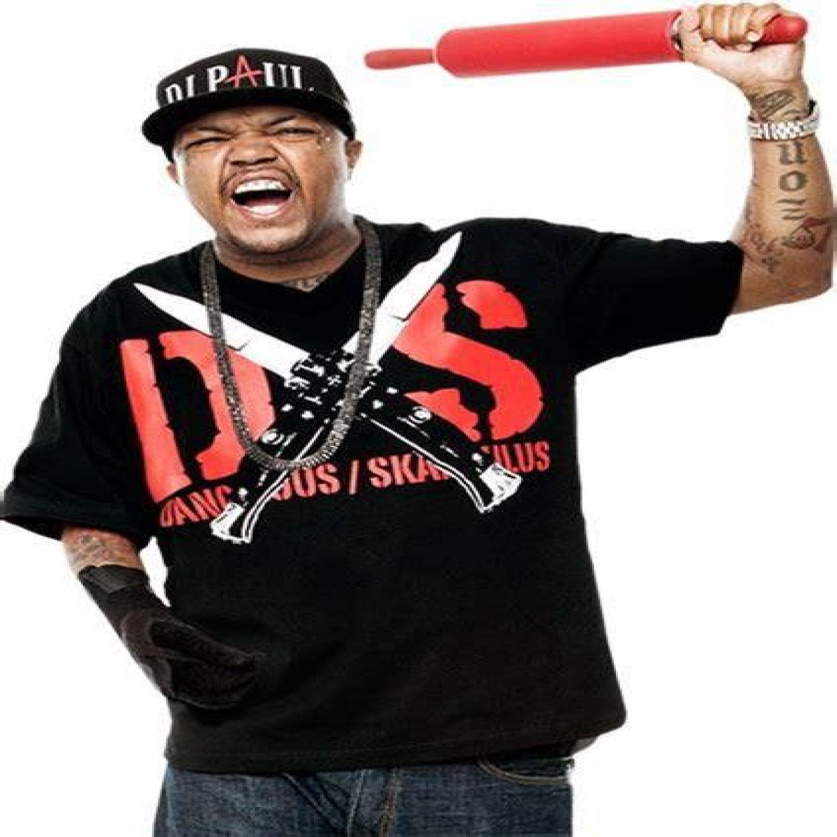 DJ Paul hand without glove pictures