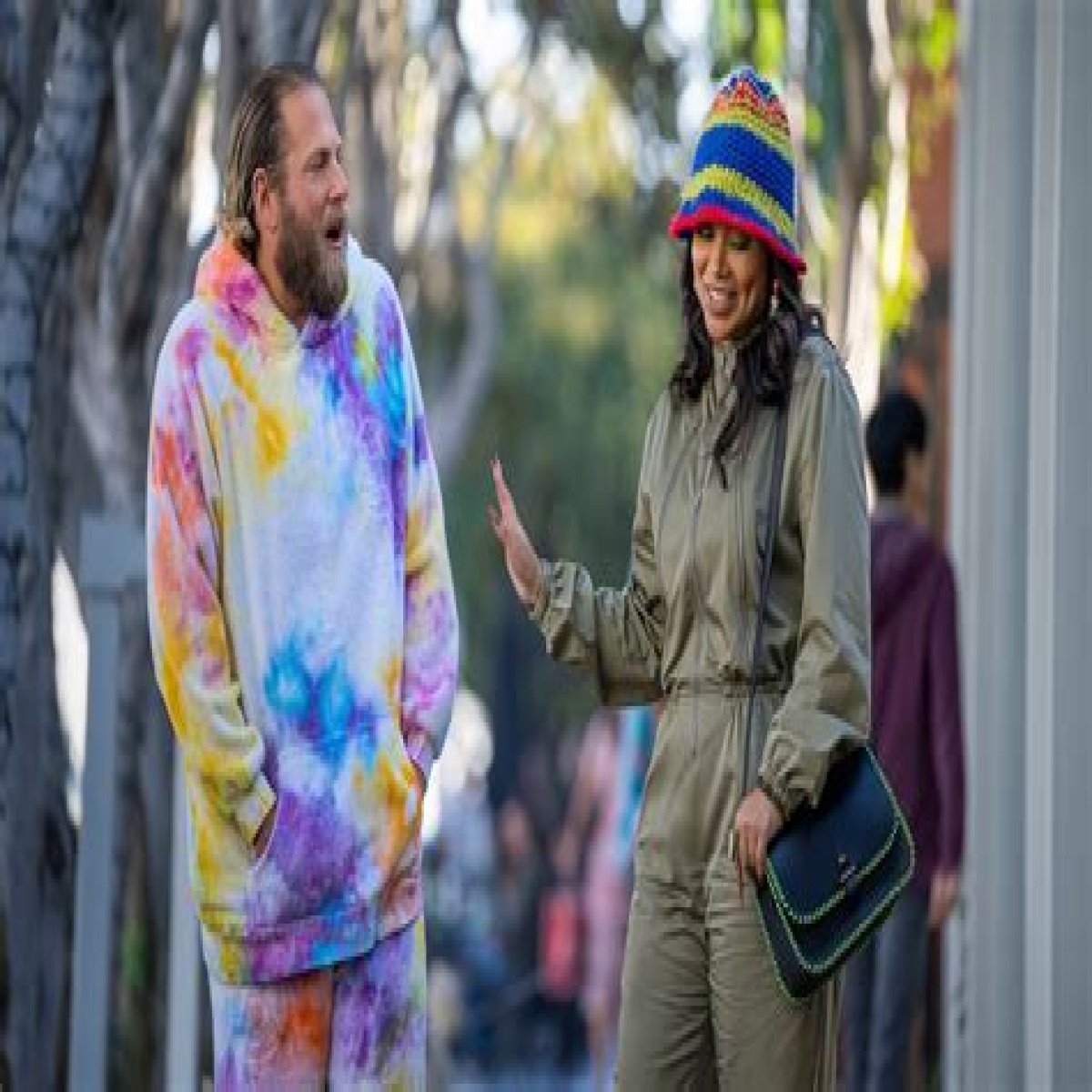 Netflix fans rip into 'pathetic' CGI kiss in Jonah Hill's You People after 'zero chemistry' with Lauren London
