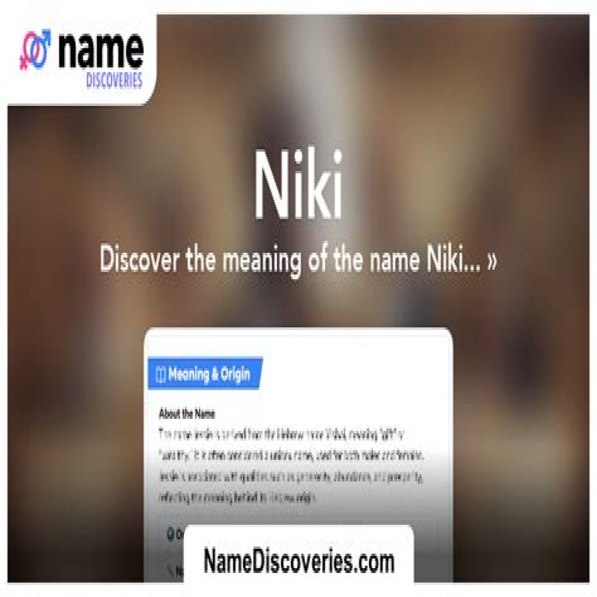Niki Meaning: Exploring The Depths Of A Unique Name