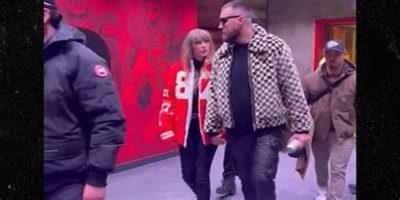 Taylor Swift Stares Googly-Eyed at Travis Kelce After Chiefs Playoff Victory